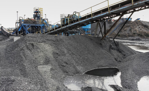 Kohlemine in Südafrika
