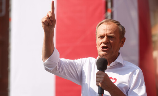 Thousands March In Poland Anti-government Protest Opposition party leader Donald Tusk attends an anti-government Freedom March on the 34th anniversary of Poland s first postwar democratic election. Warsaw, Poland, June 4, 2023. Half a million people were marching, according to organizers. Large crowds also gathered in other Polish cities. Warszawa Poland PUBLICATIONxNOTxINxFRA Copyright: xBeataxZawrzelx originalFilename: zawrzel-thousand230604_np5fx.jpg