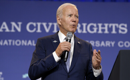 United States President Joe Biden delivers remarks at the Truman Civil Rights Symposium at the National Archives Building Featuring: Joe Biden Where: Washington, District of Columbia, United States When: 27 Jul 2023 Credit: POOL via CNP/startraksphoto.com PUBLICATIONxNOTxINxUKxFRA Copyright: xYurixGripasx-xPoolxviaxCNPx 52925504