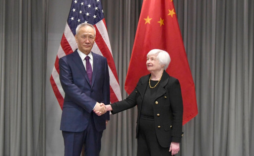 Janet Yellen trifft chinesischen Amtskollege Liu He