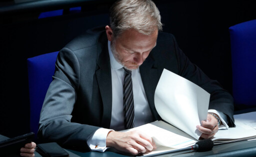 63. Bundestagssitzung und Debatte in Berlin Aktuell,20.10.2022 Berlin, Finanzminister Christian Lindner (FDP) im Portra