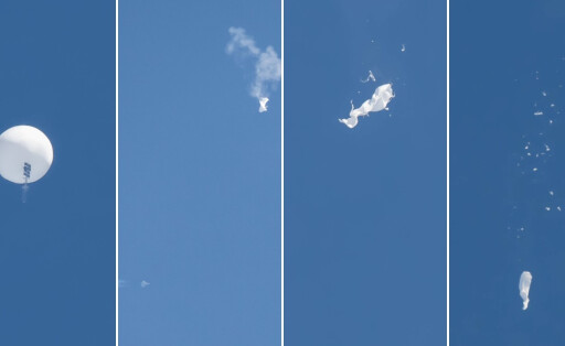China Ballon USA Abschuss