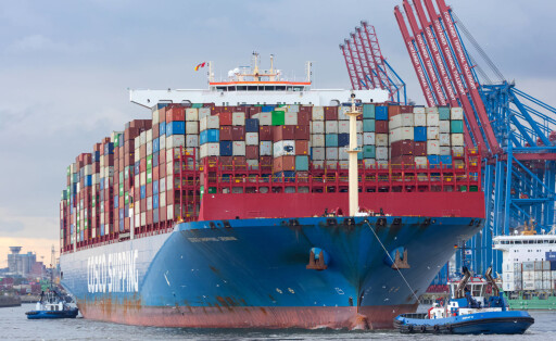 Cosco Hamburg Vollzug