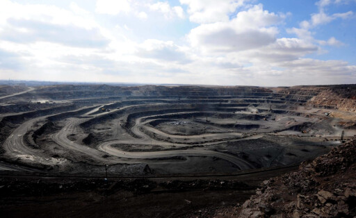 Mine für seltene Erden in China