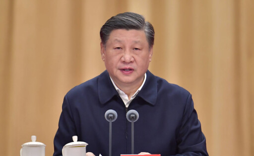 Xi Jinping in seiner Grundsatzrede