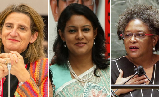 Teresa Ribera, Syeda Rizwana Hasan, Mia Mottley