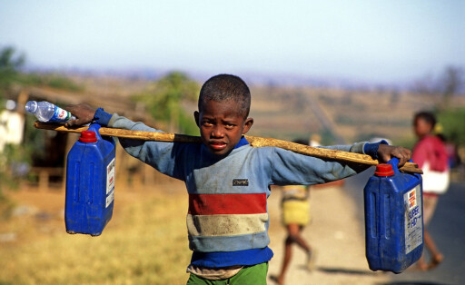 Bildnummer: 51319696 Datum: 01.08.2005 Copyright: imago/imagebroker/gerhard
Junge trägt Kanister mit Wasser - Madagaskar, Personen; 2005, Kind, Kinder, Jungen, Einheimische, Einheimischer, Land, Leute, Madagasse, Madagassen, tragen, Gefäß, Gefäße; , quer, Kbdig, Einzelbild, close, Madagaskar, Armut, Gesellschaft, , Reisen, Afrika