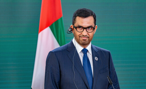 RECORD DATE NOT STATED Petersberger Klimadialog, Sultan Al Jaber Petersberger Klimadialog im Auswärtigen Amt in Berlin, designierter COP28-Präsident der Vereinigten Arabischen Emirate Sultan Al Jaber Berlin Berlin GER *** Petersberg Climate Dialogue, Sultan Al Jaber Petersberg Climate Dialogue at the Federal Foreign Office in Berlin, COP28 President-designate of the United Arab Emirates Sultan Al Jaber Berlin Berlin GER