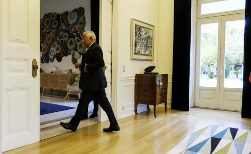 Antonio Costa Lisbon, 11/07/2023 - Prime Minister Antonio Costa presented his resignation to the President of the Republic, statements at the official residence. Leonardo Negrao / Global Imagens PUBLICATIONxINxGERxSUIxAUTxONLY LeonardoxNegrao