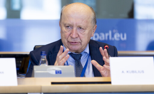 Verteidigungskommissar Andrius Kubilius