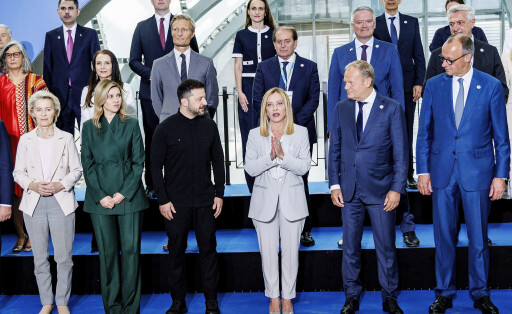 Georgia Melion war Gastgeberin der Ukraine-Wiederaufbaukonferenz.