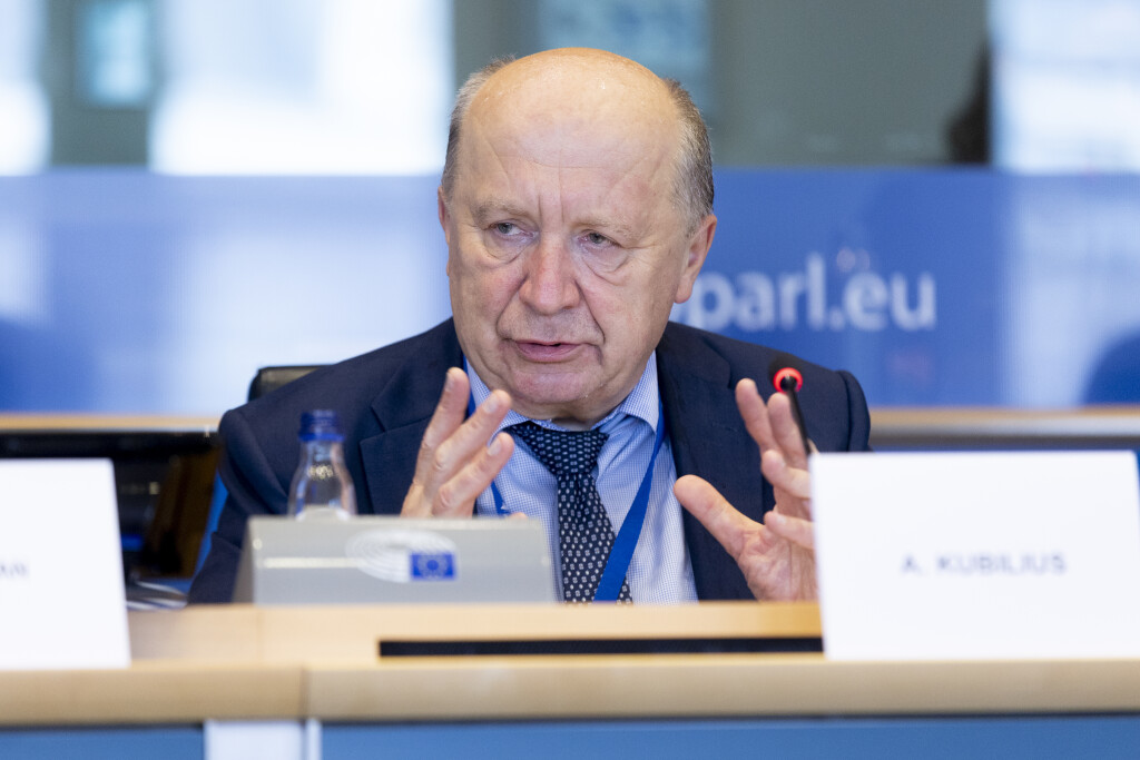 Verteidigungskommissar Andrius Kubilius