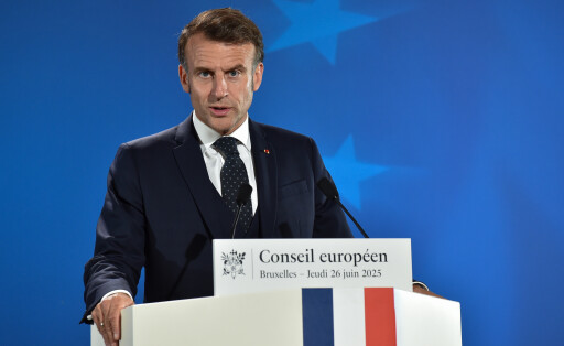 Emmanuel Macron beim EU-Gipfel im Juni 2025
