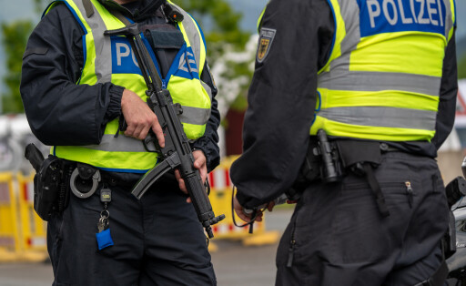 Grenzkontrolle der Bundespolizei zwischen Deutschland und Österreich