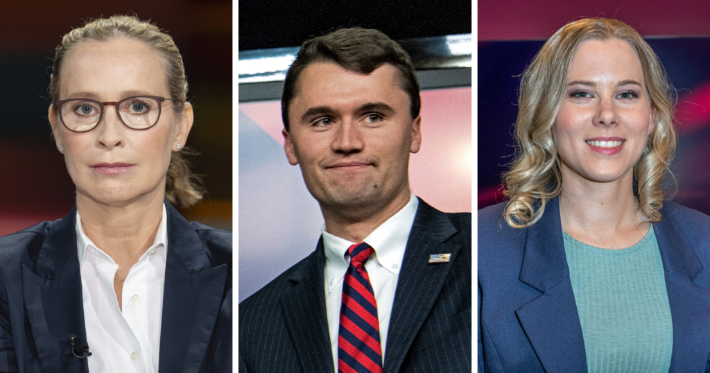 Frauke Brosius-Gersdorf, Charlie Kirk und Julia Ruhs