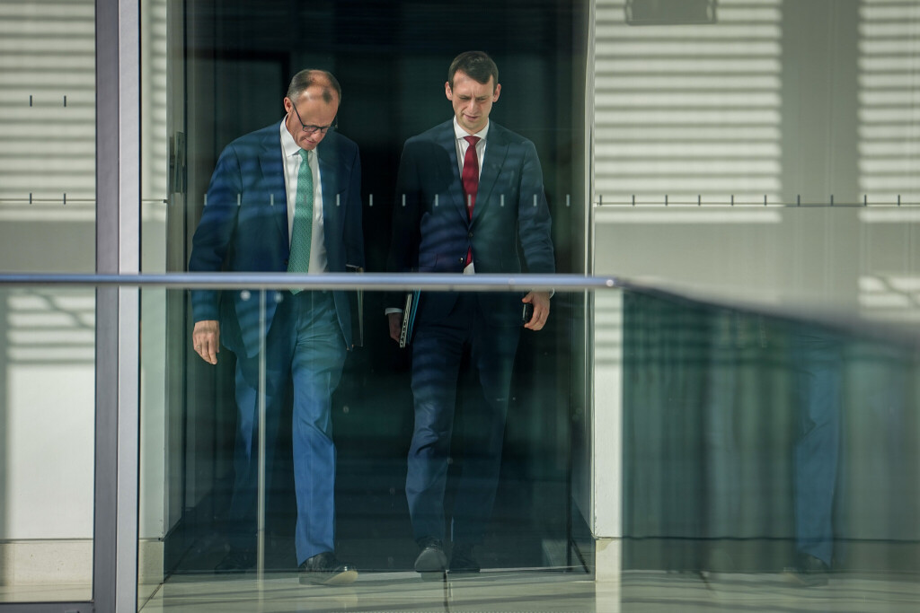 Friedrich Merz und Jacob Schrot