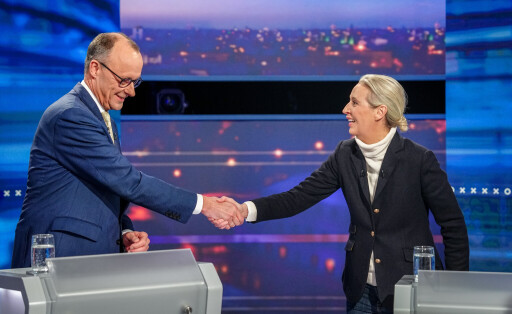 Friedrich Merz und Alice Weidel