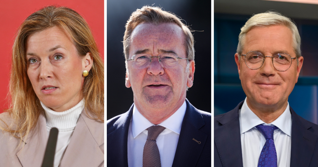 Siemtje Möller, Boris Pistorius und Norbert Röttgen