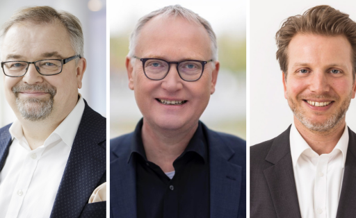 Jens Geier, Klaus Mindrup und Simon Schäfer-Stradowsky