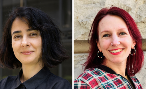 Aysel Yollu-Tok und Geraldine Rauch