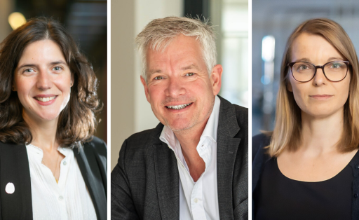 Fatma Deniz, Tim Stuchtey und Steffi Knorn (von links)