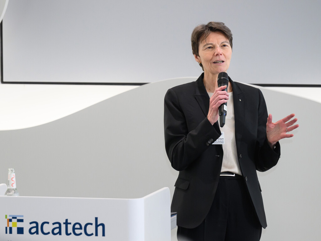 Claudia Eckert, Leiterin des Fraunhofer AISEC und Professorin der TU München, übernimmt das Amt des wissenschaftlichen Präsidenten von acatech – Deutsche Akademie der Technikwissenschaften