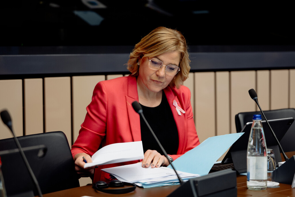 EVP Henna Virkkunen at the weekly College meeting of the von der Leyen Commission, 07/10/2025