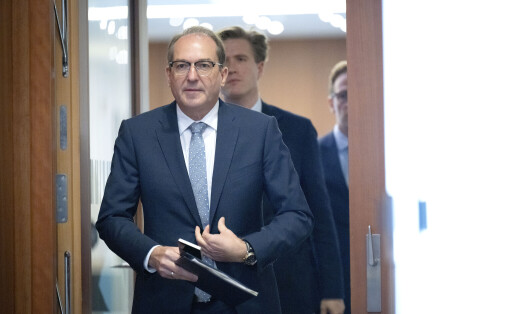 Alexander Dobrindt beim Pressestatement zu den Beschlüssen des Bundeskabinetts im Bundesministerium des Innern. Berlin, 08.10.2025