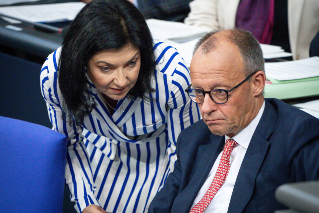 Wirtschaftsministerin Katherina Reiche und Bundeskanzler Friedrich Merz