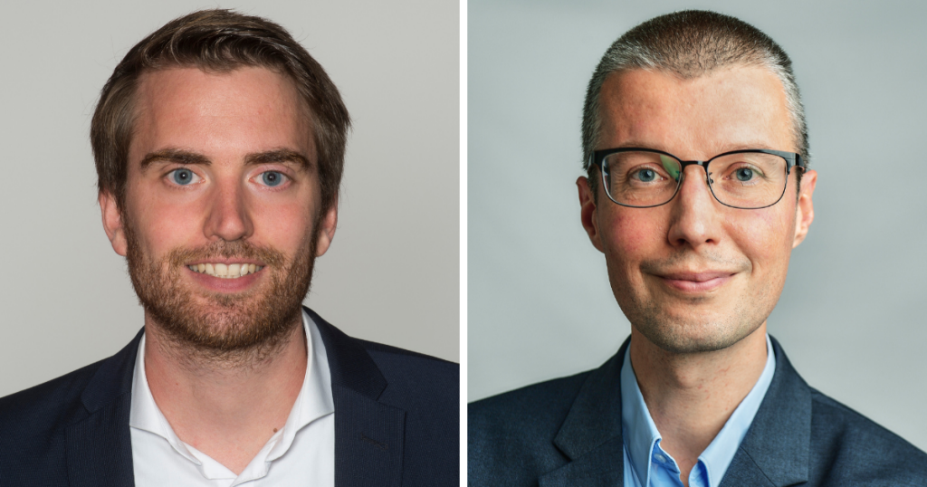 Julian Bergmann und Niels Keijzer von IDOS