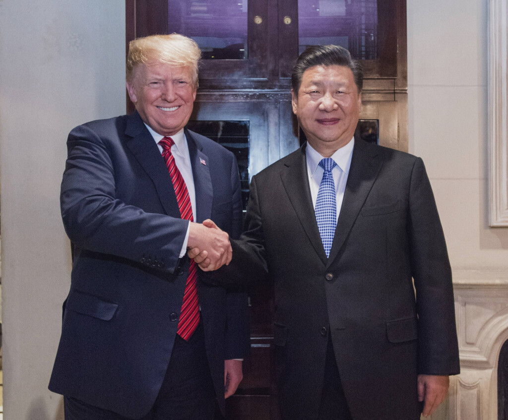 Als man noch zusammen lachen konnte: Trump und Xi im Jahr 2018 in Buenos Aires