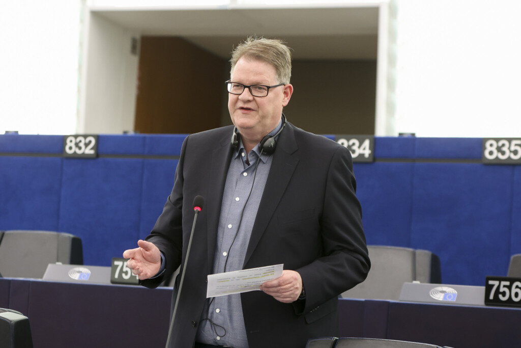 Ralf Seekatz (CDU) im Europäischen Parlament in Straßburg