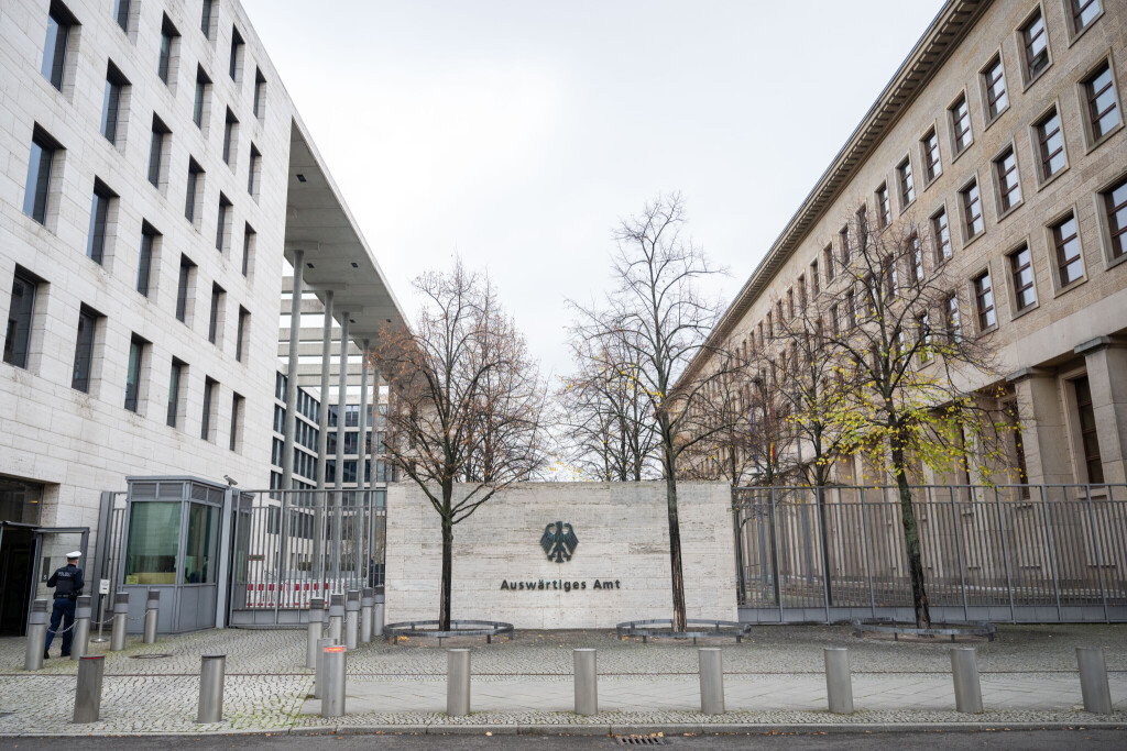Außenansicht des Auswärtigen Amtes in Berlin