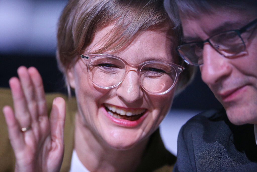 Zwei grüne EU-Profis: Co-Parteichefin Franziska Brantner und Vize Sven Giegold