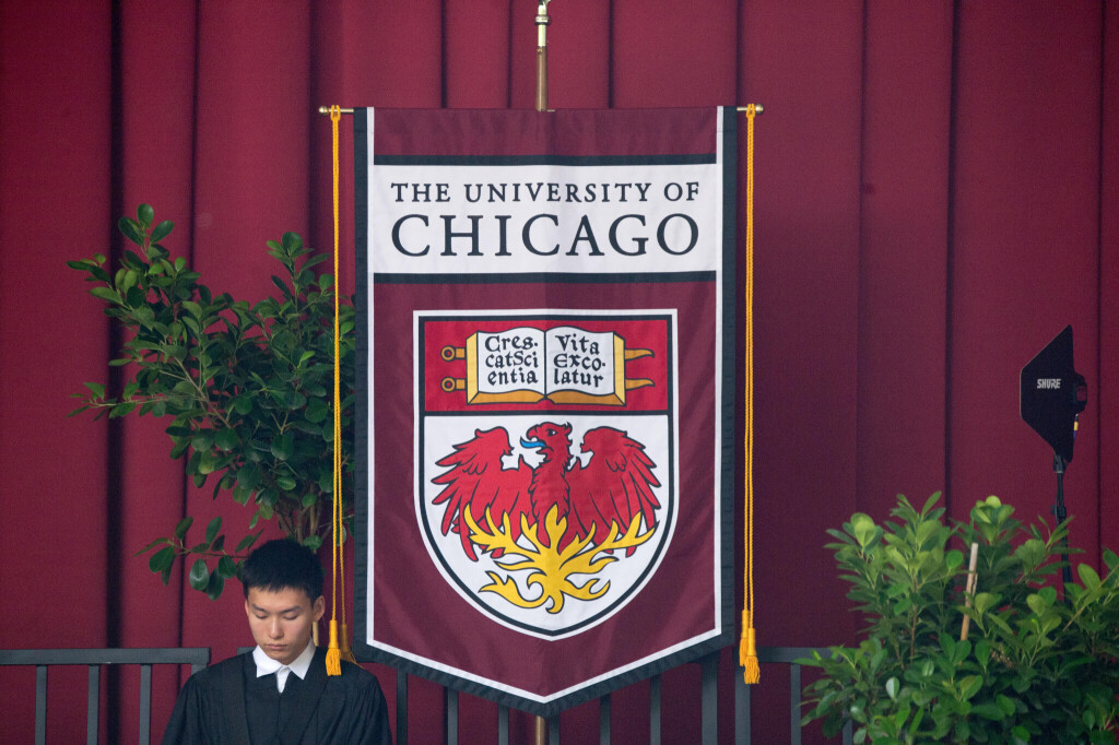 Banner der University of Chicago