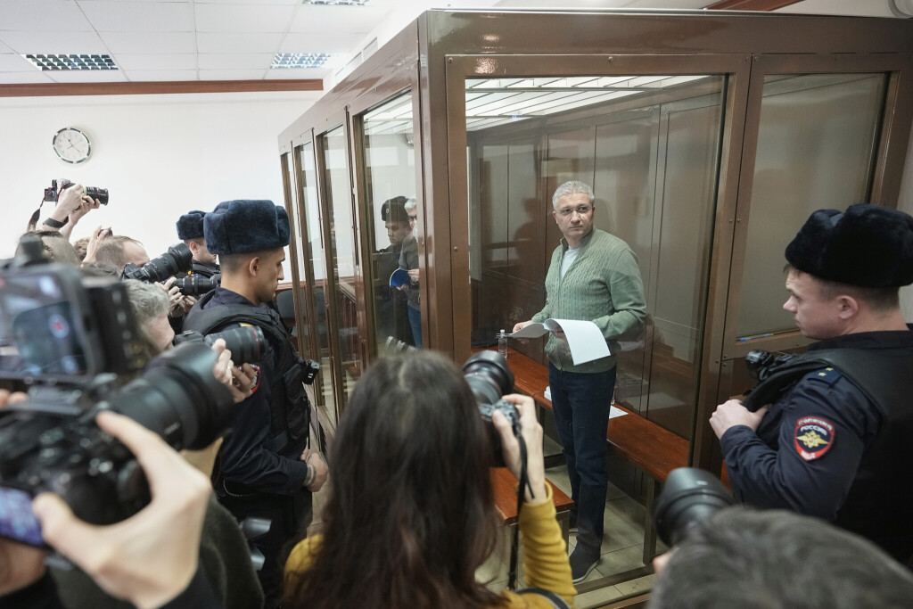 Zur 13 Jahren Haft verurteilt: Timur Iwanow, ehemaliger russischer Vize-Verteidigungsminister. (picture alliance/associated Press/ Pavel Bednyakov)