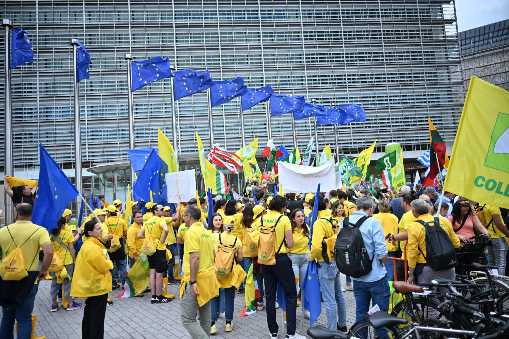 Bauernproteste Brüssel