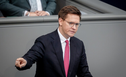 Johannes Steiniger (CDU) spricht im Plenum des Bundestags.