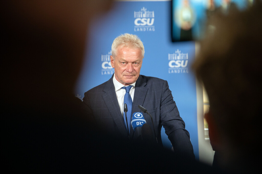 Alois Rainer CSU-Klausur