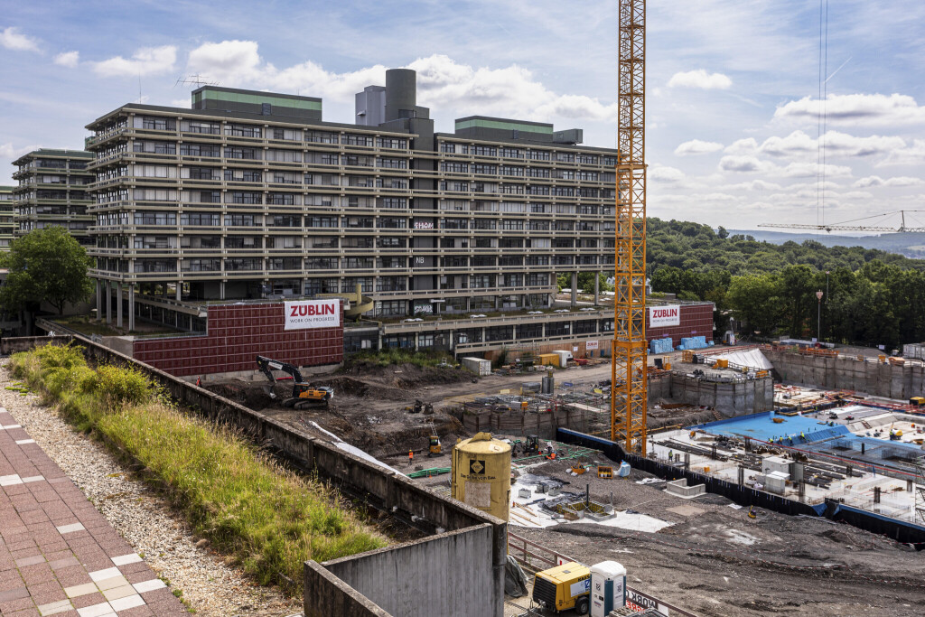 Baustelle der Ruhr-Universität Bochum, Aufnahmedatum 09.06.2025