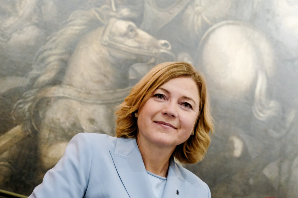 Henna Virkkunen, Vizepräsidentin der EU-Kommission für Technische Souveränität sowie Kommissarin für Digitale Technologien.