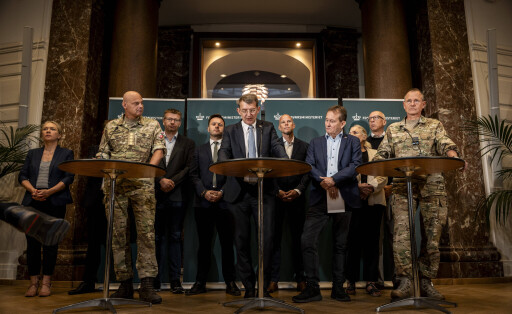 Dänemarks Verteidigungsminister Troels Lund Poulsen verkündet den grössten Rüstungskauf in der Geschichte des Landes.