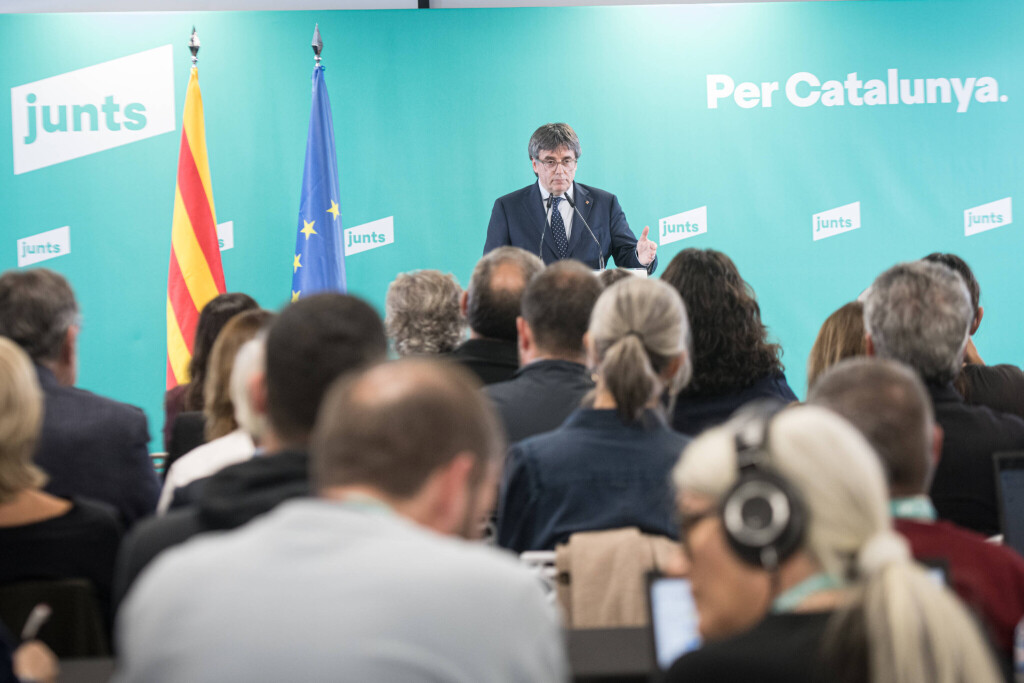 Junts-Parteitag am 27.10.2025 Carles Puigdemont