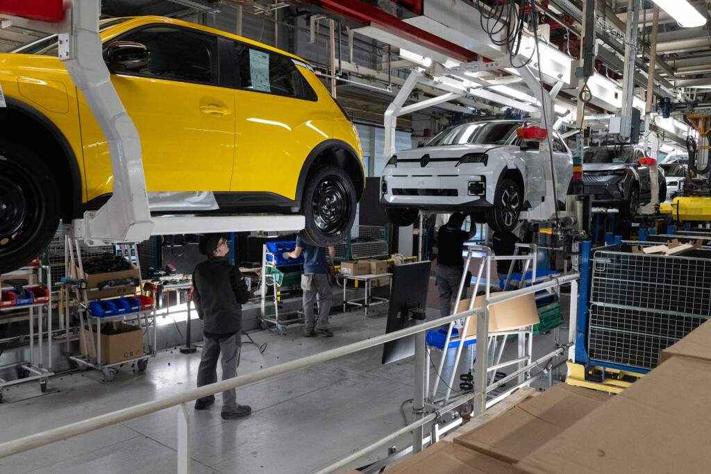 Autoproduktion von Renault in Douai, Frankreich. 05/03/2025