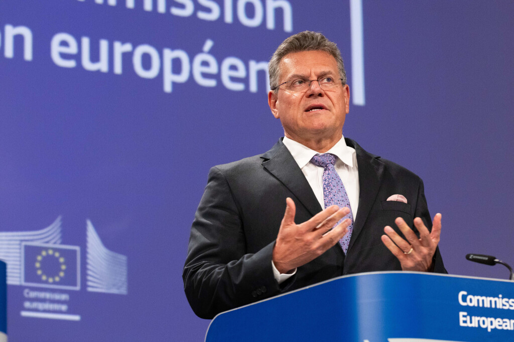 Handelskommissar Maroš Šefčovič