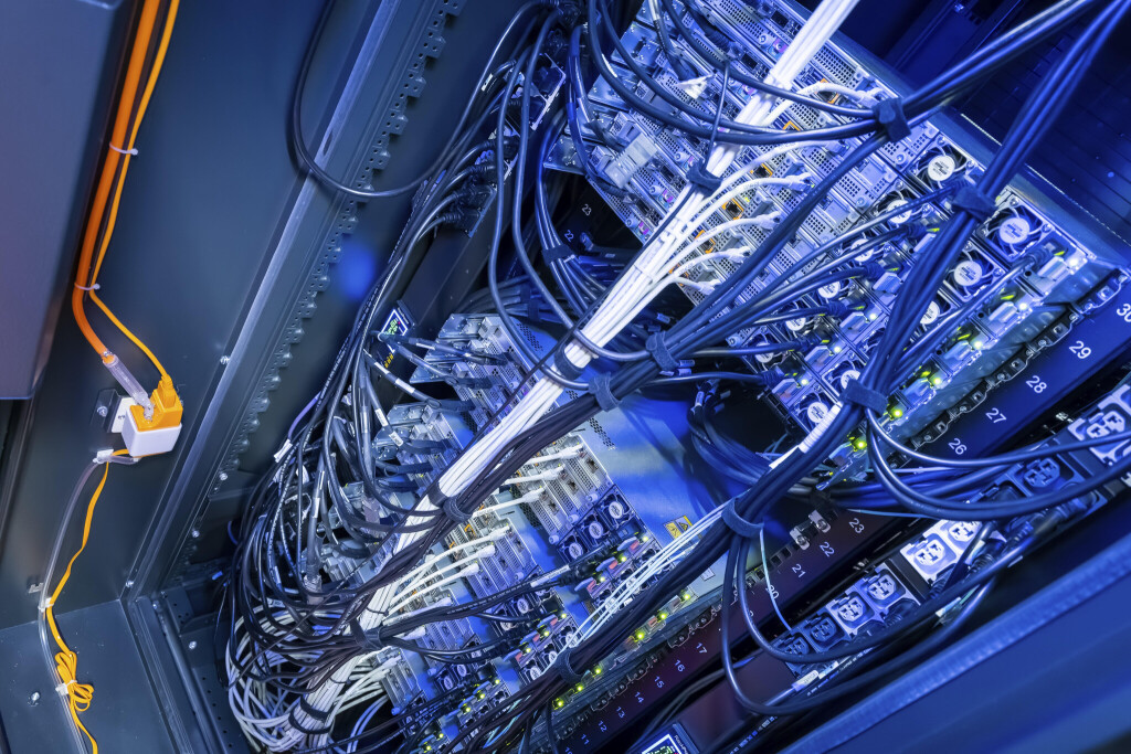HZDR: Informationsdienste und Computing Neues Rechenzentrum Das neue Rechenzentrum des HZDR wurde Ende 2024 eröffnet und beinhaltet eine moderne Infrastruktur für die Informationsverarbeitung und das Computing. Im Serverraum konnte man Hochleistungsrechner, Speichersysteme und schnelle Netzwerktechnik in modernen wassergekühlten Racks besichtigen, Rossendorf, Sachsen, Deutschland
