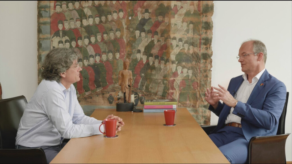 Frank Sieren und Christian Sommer