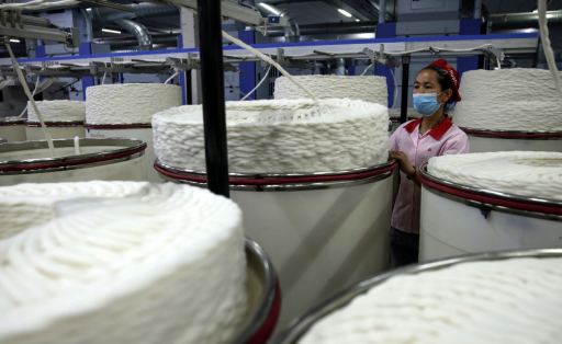 Xinjiang Uiguren Textilindustrie Zwangsarbeit