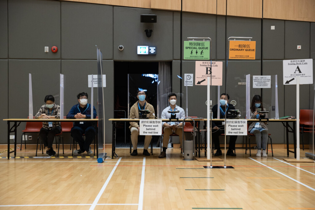 Hongkong Wahlen Patrioten