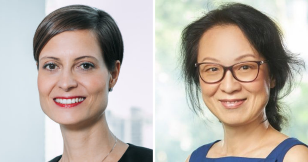 Claudia Kosser und Mei Zhang